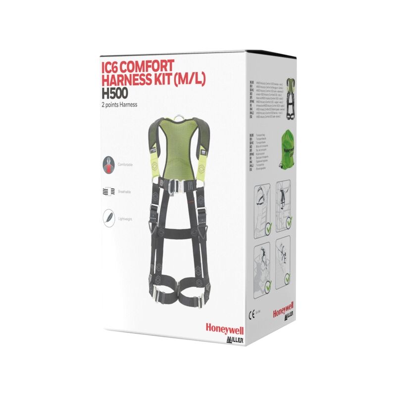 Harnais antichute confort H500 IC6 - L - HONEYWELL