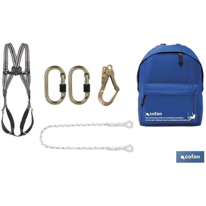 Kit de protection contre les chutes pour plate-forme élévatrice