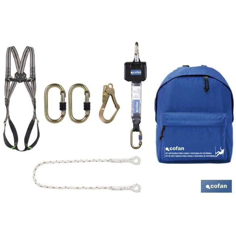 Kit antichute pour chargement et déchargement des pétroliers