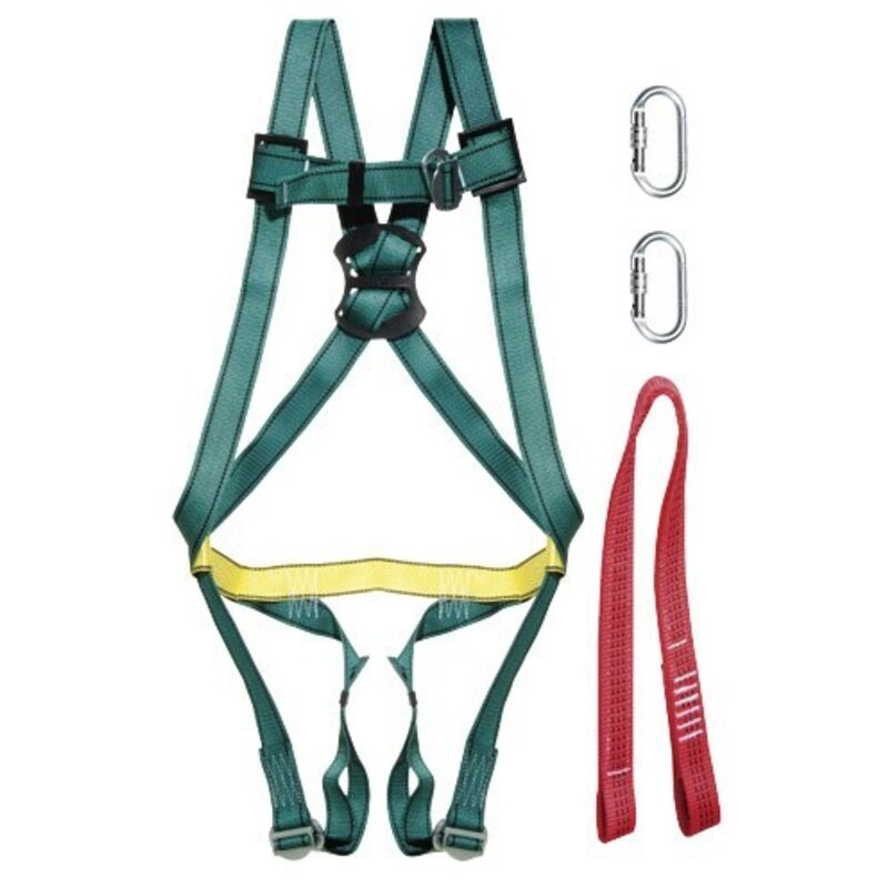 Wolfpack - Kit de sécurité pour harnais antichute n° 1 (4 pièces) EN361