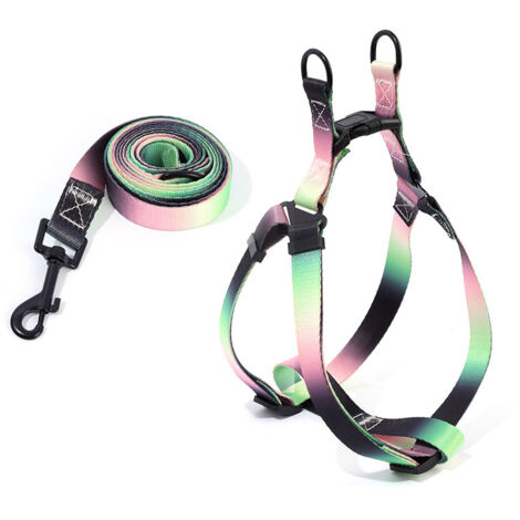 Harnais anti-traction pour chien, couleurs vives, conçu pour la sécurité et le contrôle, idéal pour les grandes races fortes comme les Pitbulls, NOIR, XL