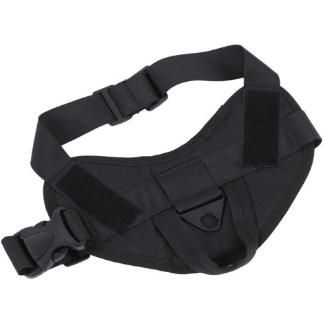 Harnais anti-traction pour chien grand et moyen - Ajustable et confortable pour randonnée et promenade
