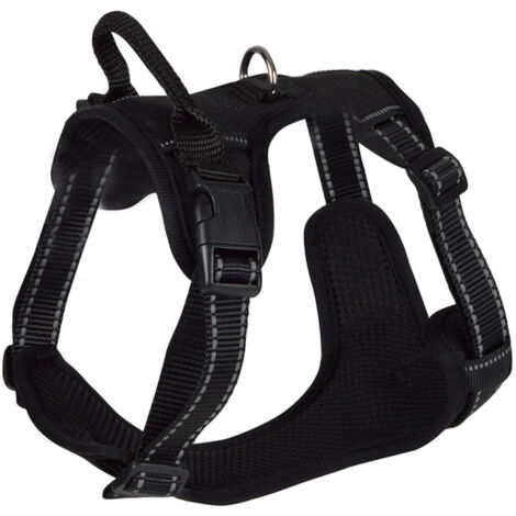 Harnais Anti-Traction pour Chien "Sécurité" 45-55cm Noir