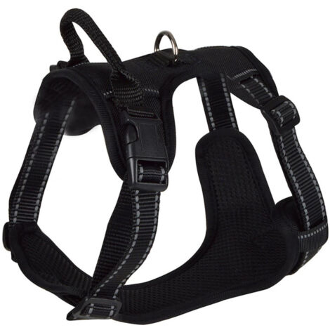 Harnais Anti-Traction pour Chien "Sécurité" 68cm Noir