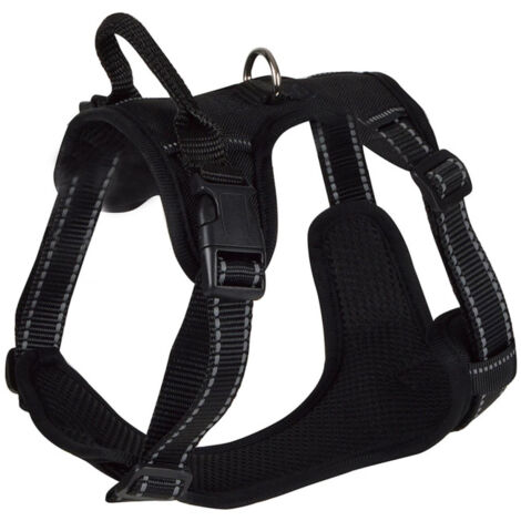 Harnais Anti-Traction pour Chien "Sécurité" 81cm Noir