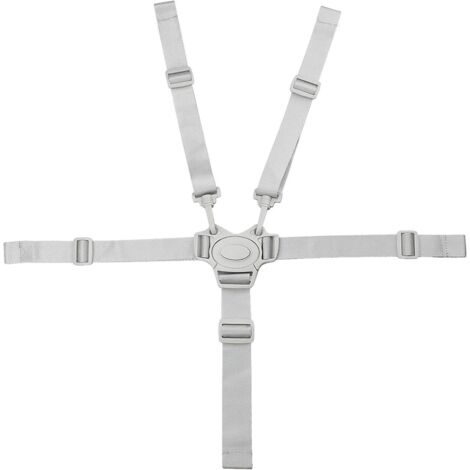 Harnais Chaise Haute, Bébé Sangle de Sécurité Harnais de Sécurité 5 points, Ceinture de Sécurité Bébé Sangle de Sécurité pour Chaise Haute Pour haise Haute/Poussette,