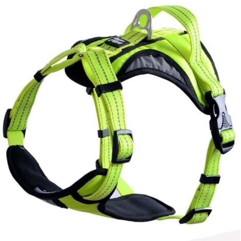 Harnais Chien - Taille XL - Réglable - Doux - Waterproof et Réfléchissant