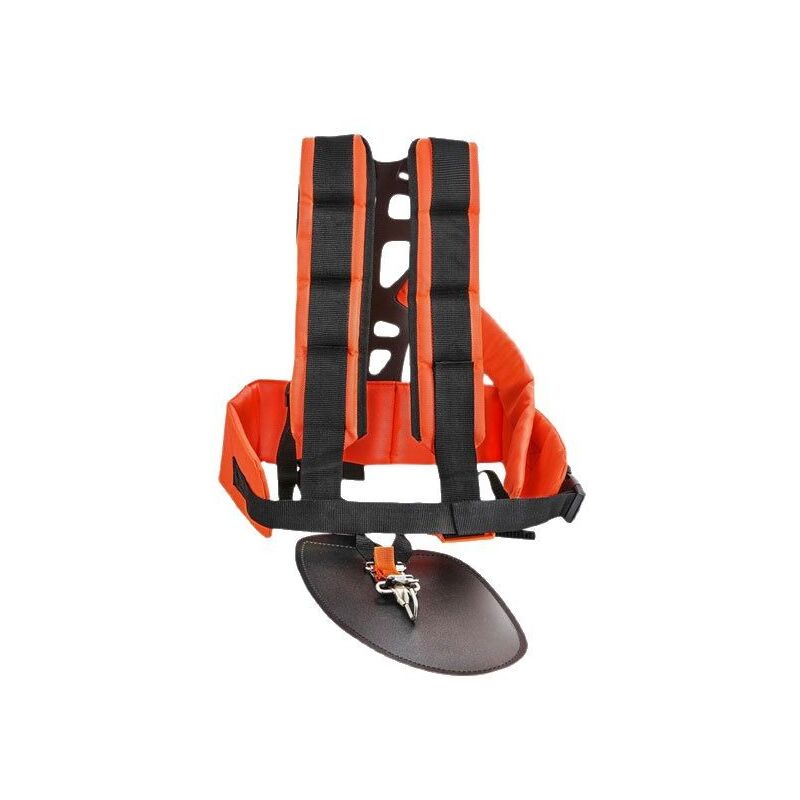 Gabrielle - harnais de débroussailleuse universelle, Sangle double harnais Rembourré Ajustable pour débroussailleuse et coupe-bordures