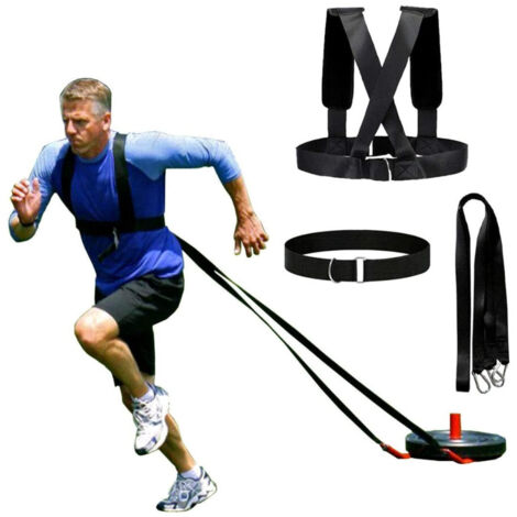 Harnais De Luge Pour L'entraînement Physique Fitness Traction Weights