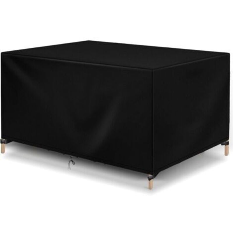 420D Oxford Housse de protection pour meubles de jardin, résistante au vent, à la poussière, aux UV, durable, Housse salon de jardin imperméable