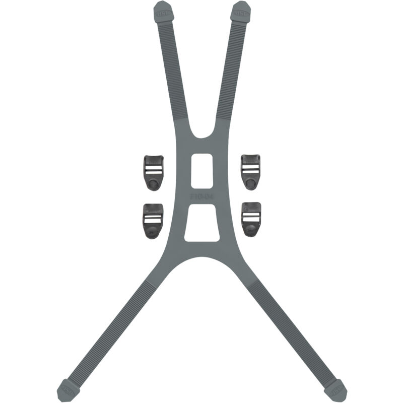 Harnais de remplacement et 4 clips pour masque complet Force 10 Typhoon