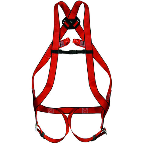 Harnais de sécurité. Fermeture sternale: sangle polyester et fermoir plastique. Taille unique Norme CE EN361