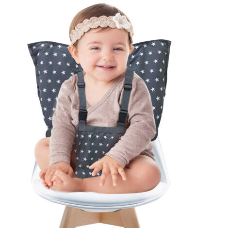 Harnais De Sécurité Pour Chaise Haute - Réglable Et Portable - Pour Repas Voyage Et Camping - Convient À Enfants À Partir De 8 Mois - 1 Pièce