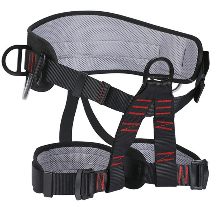 Gabrielle - Harnais d'escalade Baudrier Escalade Guide Harnais d'Élagage Ceinture de Sécurité Sangles Demi-Corps pour Homme Femme Alpinisme Descente