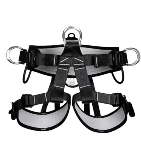 Harnais d'escalade pour hommes, harnais d'escalade d'arbres,Faisceau de ceinture de sécurité d'escalade - Protéger de soutien à la taille