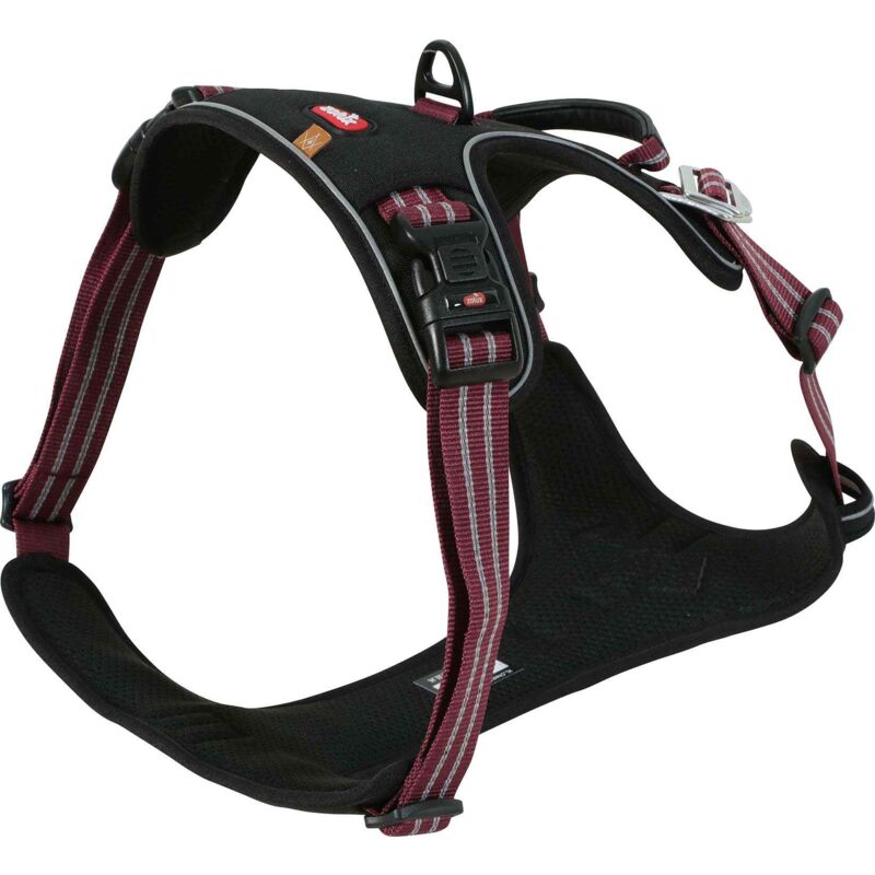 Zolux - Harnais en tissu respirant rouge Bivouak xs