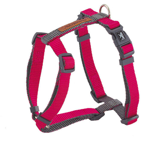 Harnais fuscia-gris forest british x-trm doble premium 25-40 x 1cm nayeco