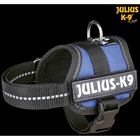 Julius-k9® harnais power - baby 2/XXS: 33-45 cm/18 mm, bleu