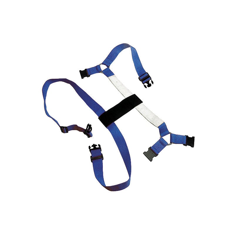 Harnais marqueur bélier nylon bleu