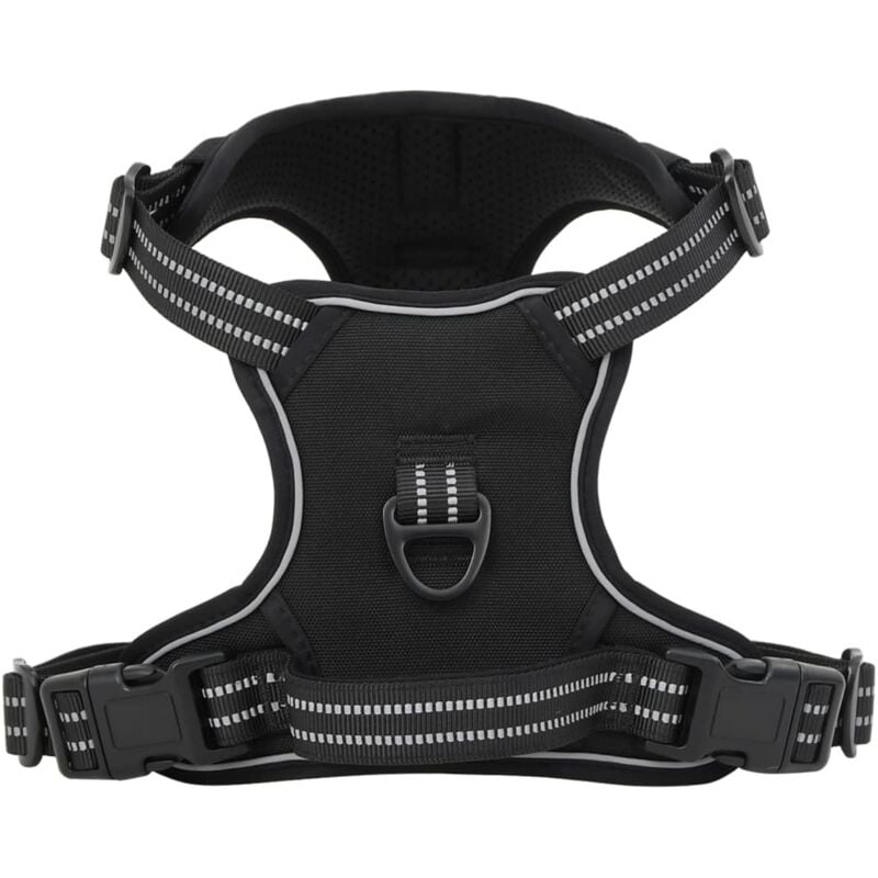 Harnais pour chien avec laisse et collier réglables noir xl - Vidaxl