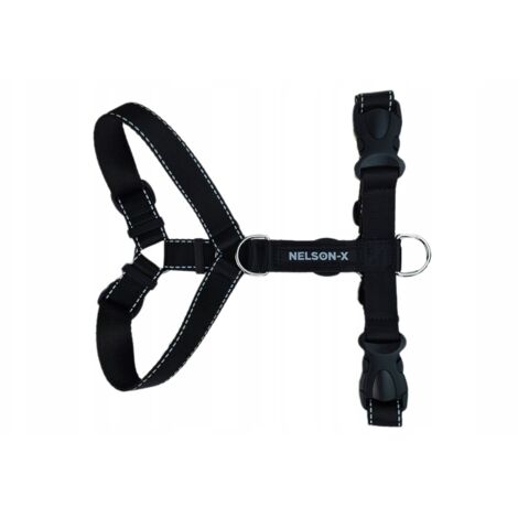 HARNAIS POUR CHIEN DE GARDE NELSON-X RÉFLÉCHISSANT TAILLE XS QUALITÉ FABRICANT POLONAIS