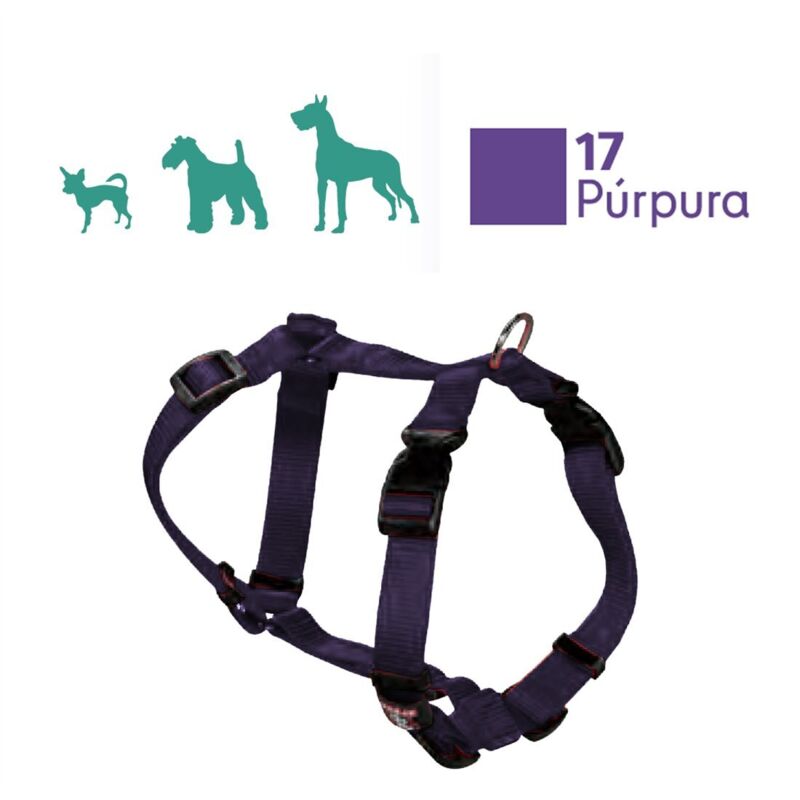 Harnais pour chien en nylon basique 2 cm de large et taille 20 Harnais pour chien en nylon basique 2 cm de large et taille 20