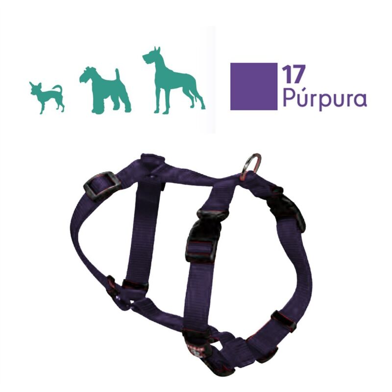 Harnais pour chien en nylon basique - Taille 05 Harnais pour chien en nylon basique - Taille 05