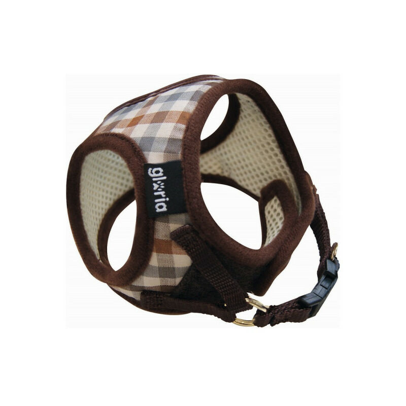 Gloria - Harnais pour Chien Checked 33-44 cm Taille l
