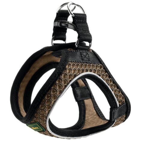 Harnais pour Chien Hunter Hilo-Comfort Marron Taille XXS (26-30 cm)