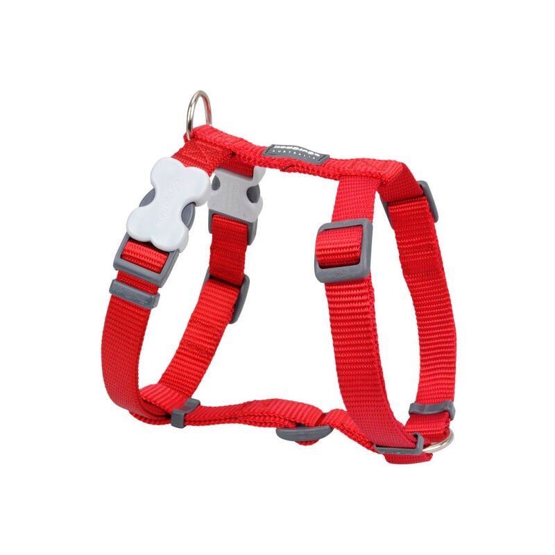 Harnais pour Chien Red Dingo Lisse 37-61 cm Rouge