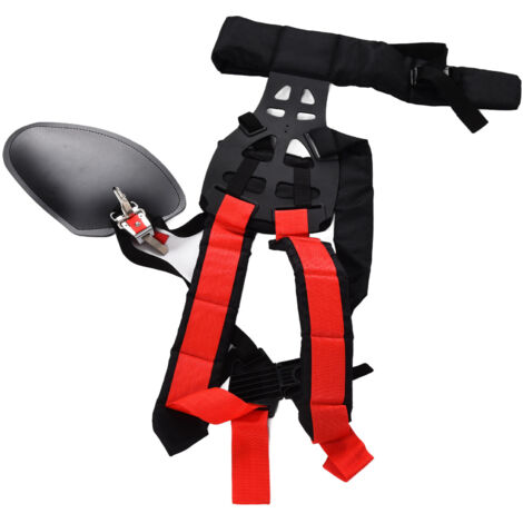Harnais pour débroussailleuse en polyester, sac à dos réglable, sangles pour débroussailleuse, épaulettes pour tronçonneuse, scie à chaîne, débroussailleuse