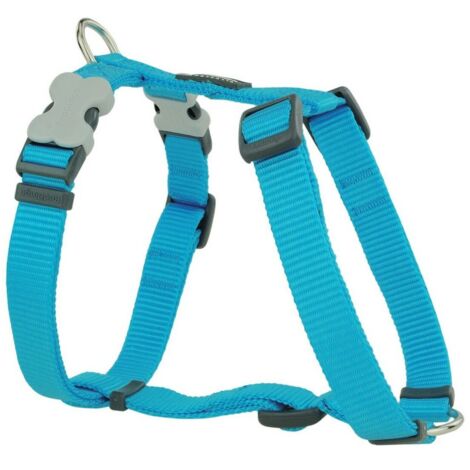 Harnais pour dog red dingo plain 46-76 cm turquoise