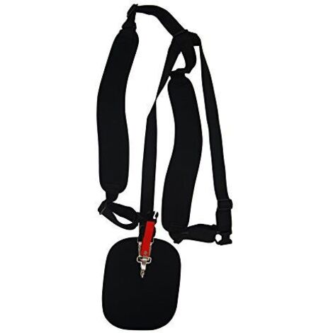 Harnais professionnel débroussailleuse – Double sangle rembourrée – Ajustement rapide – Confort optimal pour usage intensif
