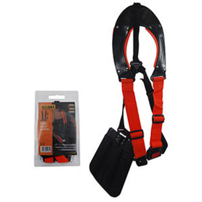 Harnais UNIVERSEL de débroussailleuse boucle à enclenchement et dégagement rapide