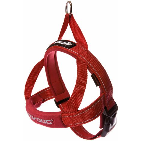 Harnais QuickFit Ezydog rouge taille XL