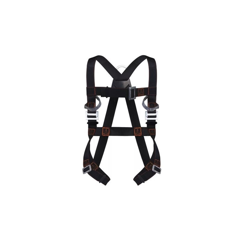 Harnais avec 2 points d'accrochage antichute (dorsal - sternal). 5 boucles de réglage. Delta Plus HAR22HGT