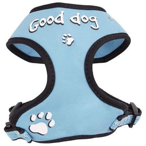Harnais tee-shirt chien fantaisie doogy bleu "Good Dog" Taille : XS
