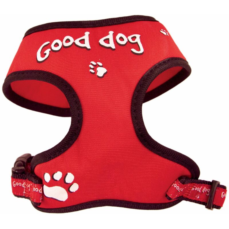 Harnais T-shirt chien Relax rouge \