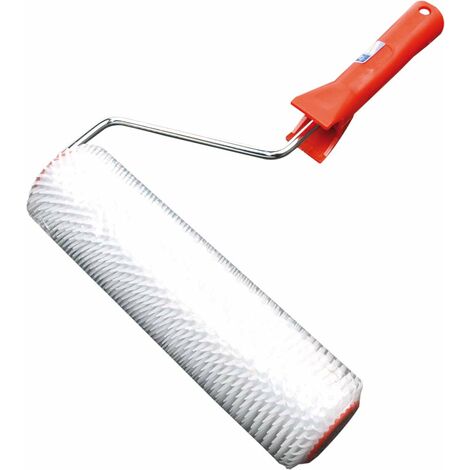 Haromac, Rullo frangibolle in plastica, per calcestruzzo, Dimensioni 75 x 230 mm, profondità 14 mm, 18575230