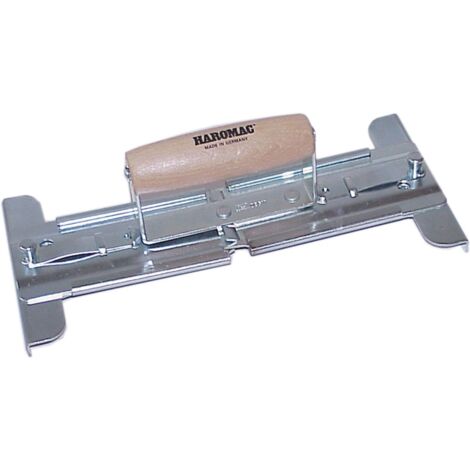 Haromac, Supporto per piastra, max. 30 kg., con manico in legno, regolabile 30-50 cm, 07185050