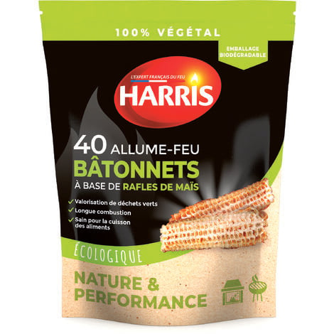 Harris - 40 batonnets Rafles de maïs - Nature et Performance