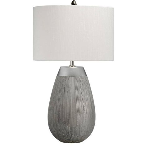 Harrow Lampada da tavolo 1 luce argento