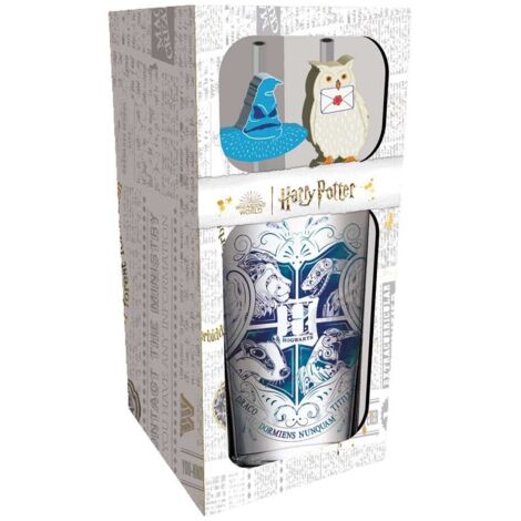 Harry potter Becherglas mit Strohhalm Hogwarts 485 ml