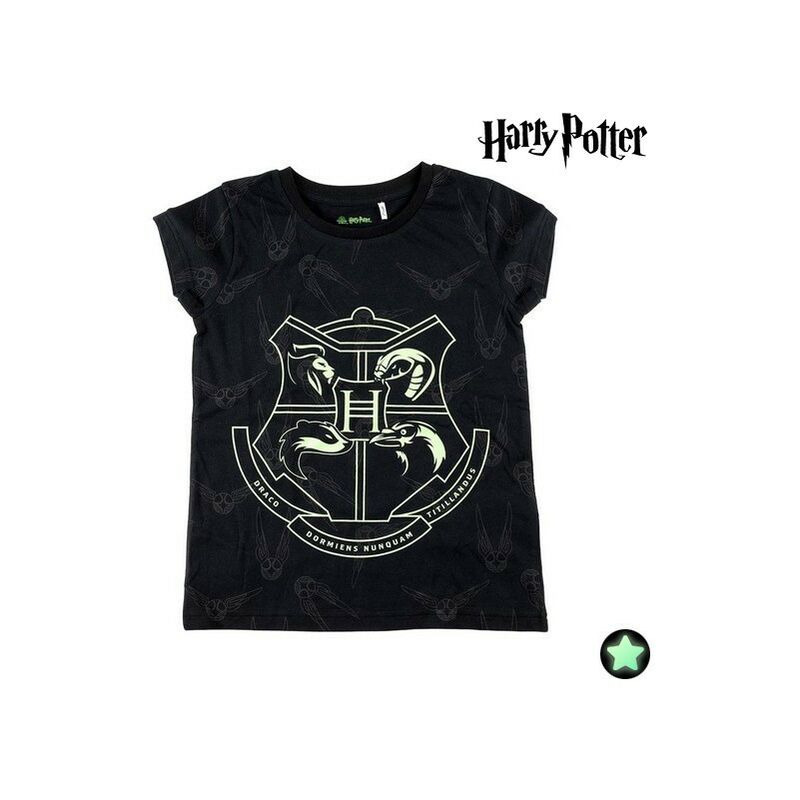 

Camiseta de Manga Corta Infantil Gris - Harry Potter