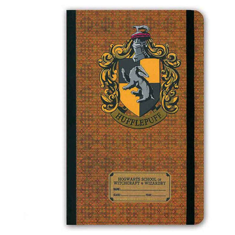 Harry Potter Carnet De Notes Hufflepuff Logo Logoshirt