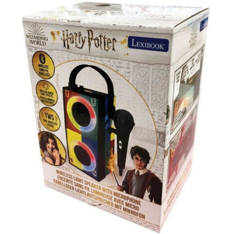 HARRY POTTER - Cassa Bluetooth portatile - luci e microfono