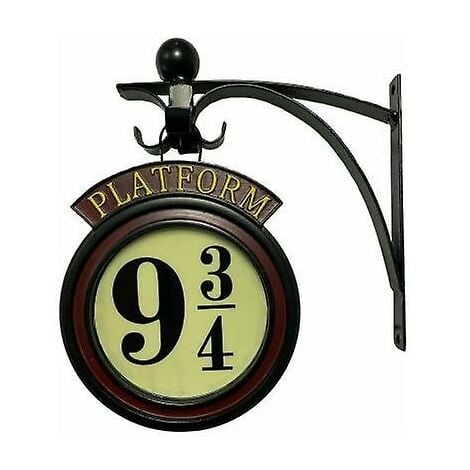 QAZ Harry Potter Hanging 9 3/4 Night Light, metallo Wall Hanging 9 Night Light