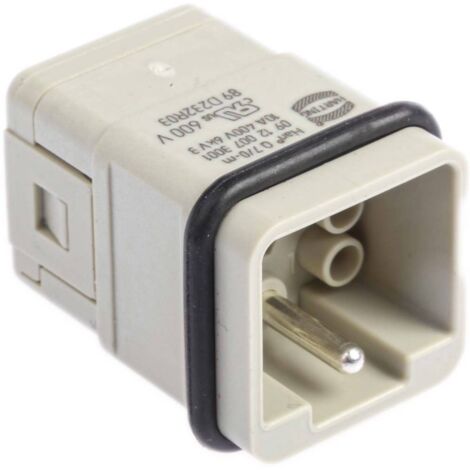 Harting 09 12 007 3001 Inserto maschio Han® Q 7 + PE A crimpare 1 pz.