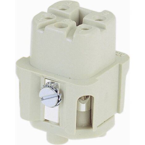 Harting 09 20 004 2711 Inserto femmina Han® A 4 + PE A vite 1 pz.
