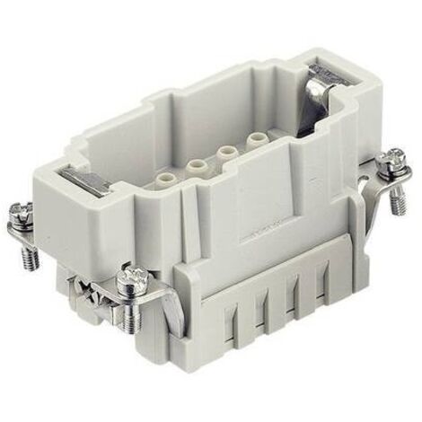 Harting 09 33 006 2602 Inserto maschio Han® E 6 + PE A crimpare 1 pz.